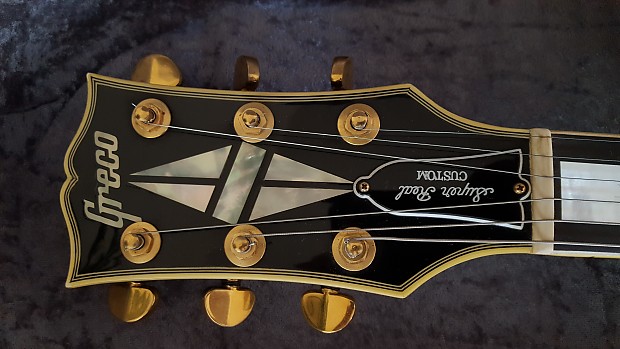 Vintage 1976 Greco EG-1000 (EG1000R) Les Paul Custom Reissue