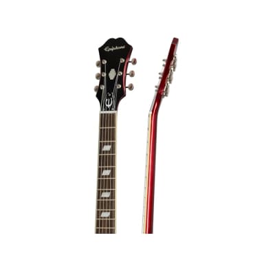 Epiphone Riviera Semi-Hollow Electric Guitar, Sparkling Burgundy - 21111537673 image 7