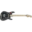 Charvel Warren DeMartini Signature Electric Guitar, Gloss Black with Frenchie Graphic