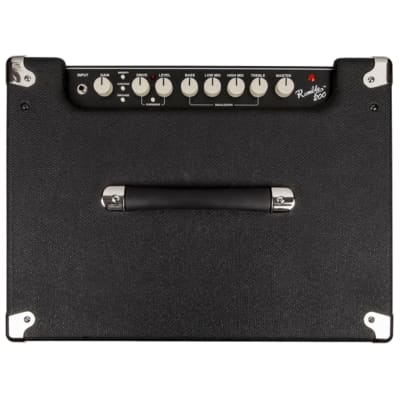 Fender Rumble™ 200 Contemporary-Digital Bass Amplifier, 120V, Black, 2370500000 image 4