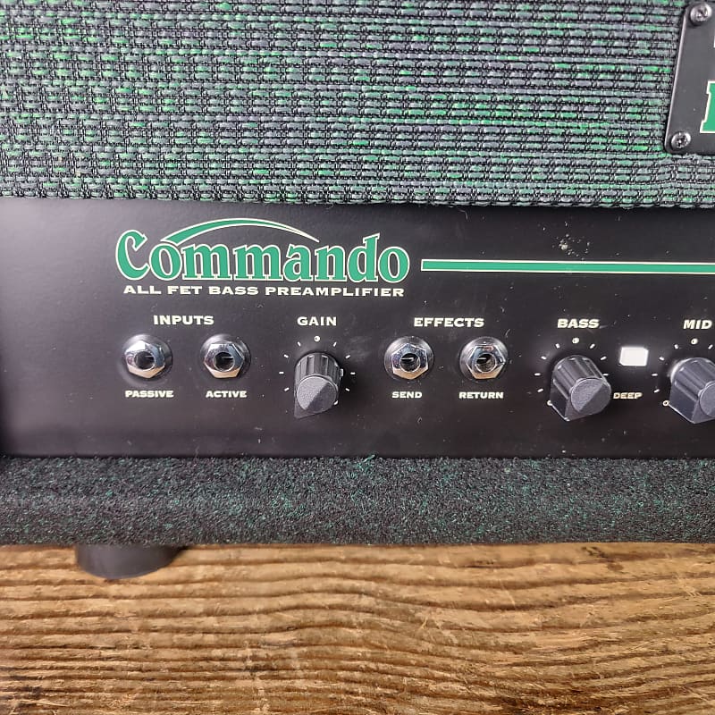 Trace Elliot Commando 100 Watt Bass Head Shop Mint NOS | Reverb