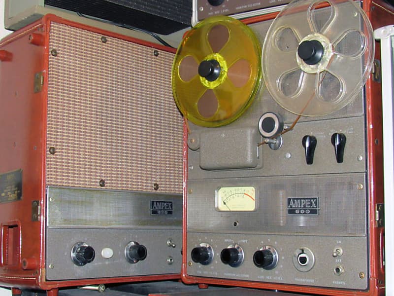 Ampex 600 Pro reel tape recorder and 620 Amplifier Speaker not working
