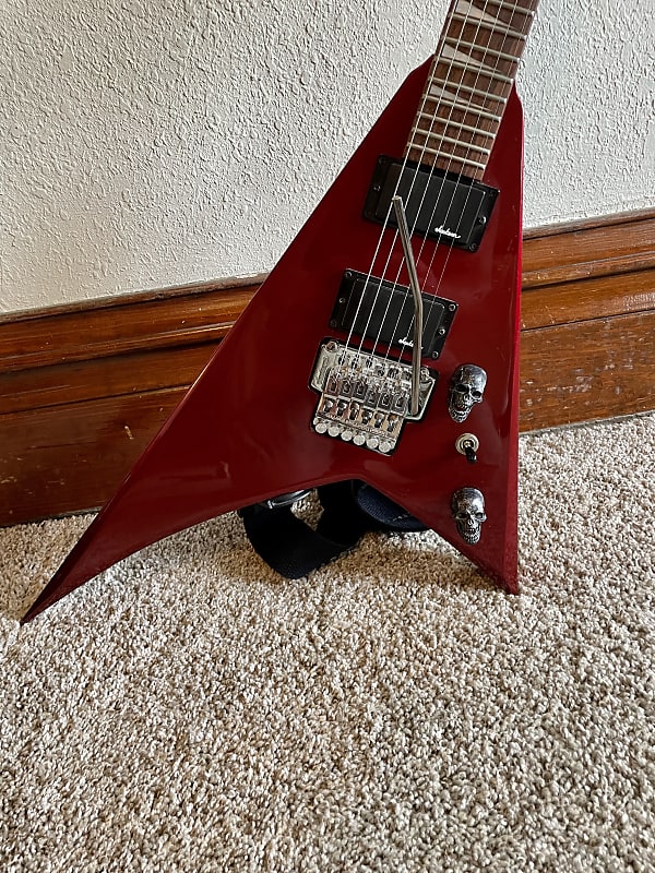 Jackson V 2010 Candy Apple Red | Reverb