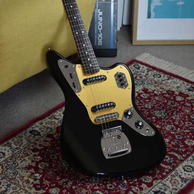 AS NEW 2024 Fender Japan Ishibashi FSR Traditional ‘60s Jaguar Black w/Anodised Pickguard, MIJ, Offset, Shop Order image 6