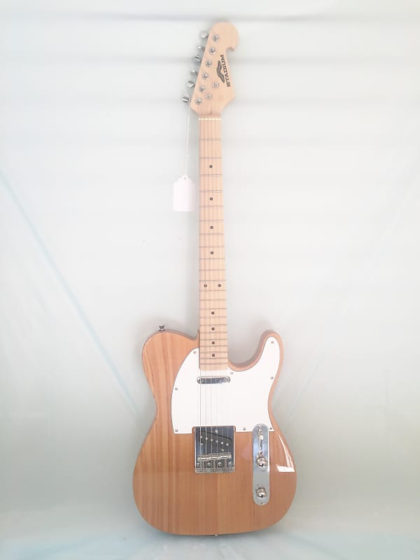 Stadium-Telecaster Style Electric Guitar-NY-9401-Natural Finish-New-w/Shop Setup! image 1