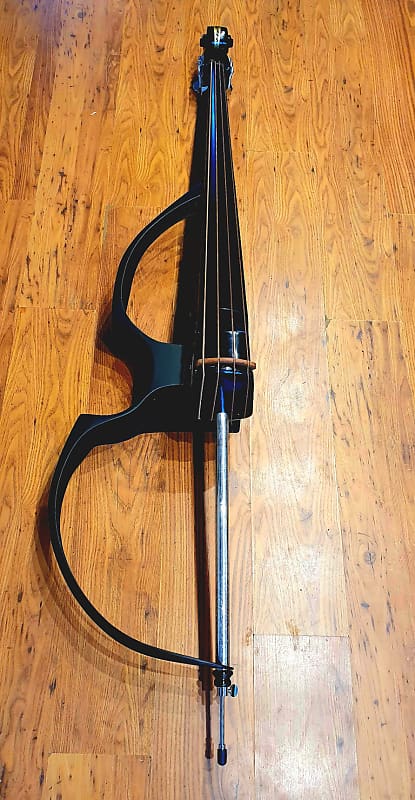 Bassix Custom Made Electric Upright Bass 2010 Gloss Black | Reverb UK