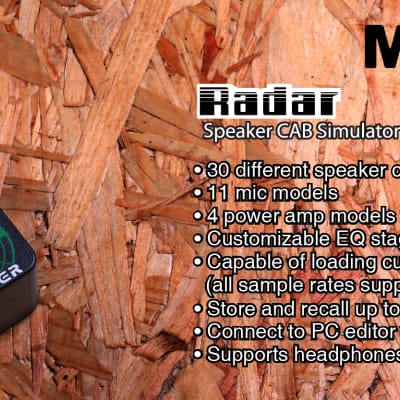 Mooer Radar Speaker Cab Simulator NEW! image 2