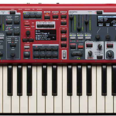 Nord Stage 4 Compact 73-Key Digital Piano, Red image 1