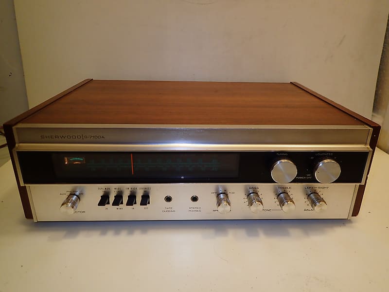 Sherwood S-7100a 4 Channel Stereo Receiver  Amplifier Vintage 