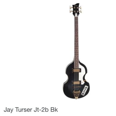 Jay Turser JTB-2B-VS Black image 5
