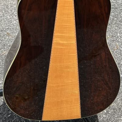 Morris W-100 D-45 Style Dreadnought Acoustic Guitar Made in Japan Natural W100 image 6