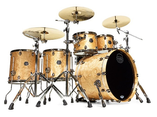 Mapex Saturn V MH 5 Piece Studioease Natural Maple Shell Pack Drum SV628XBMXN image 1