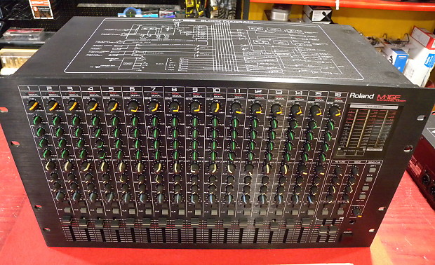 Roland M-16E アナログミキサー 16チャンネル Roland M-16E 16 Channel Mixer Professional Rack System