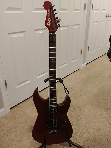 Squier showmaster floyd on sale rose