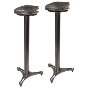 Ultimate Support MS-100B Studio Monitor Stands (Pair)