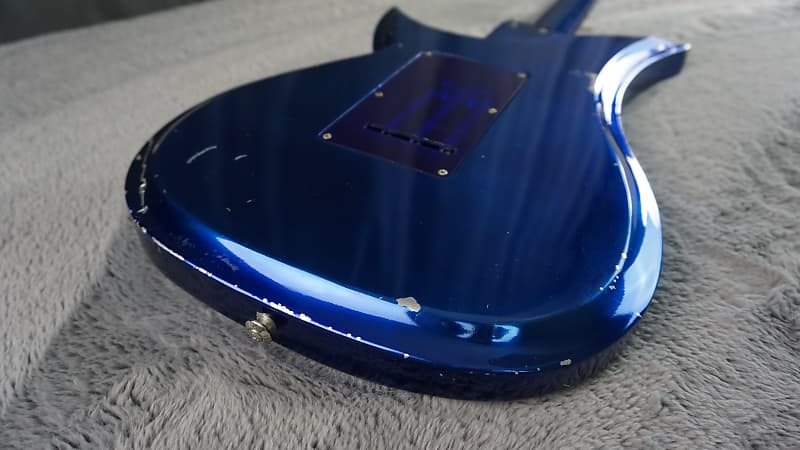 TOKAI TALBO Blazing Fire Platinum Blue Electric Guitar Ref