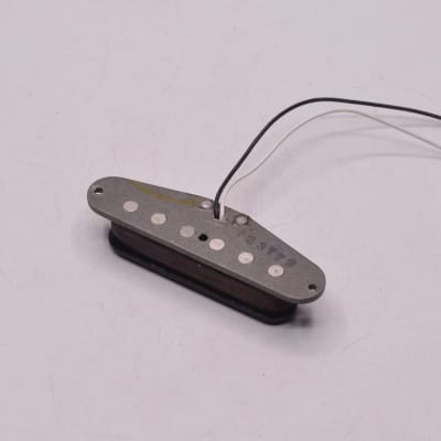 1978-1979 Vinage Fender Stratocaster Pickup Gray Bottom Flat-Pole 100% Original 1970's with Springs and Screws 5.75K image 5
