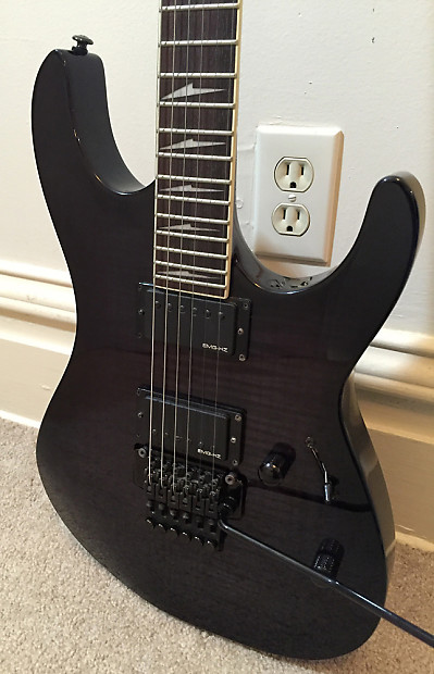 ESP LTD M 300 1999 2000 See Thru Black w ESP case