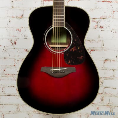 Yamaha FG720S Acoustic Guitar - Dusk Sun Red | Reverb