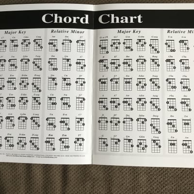 MelBay / William Bay - 1998 “ Mandolin Chord Chart” | Reverb