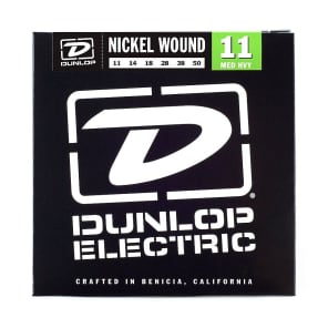 Dunlop DEN1150 Nickel-Plated Steel Electric Guitar Strings - Medium Heavy (11-50)