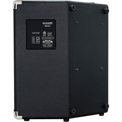 Acoustic B50C 1X10 50W Bass Combo with Tilt-Back Cab Regular Black image 11