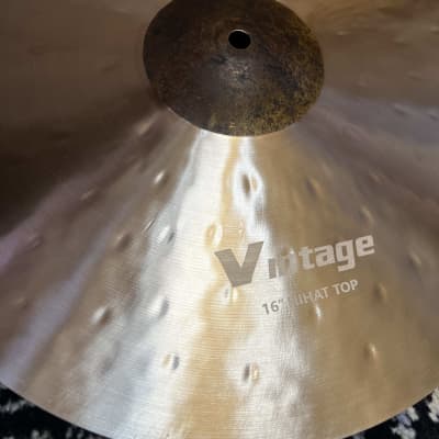 (MINT) AIsen 16" Vintage Hi-Hat Cymbals (Pair) image 2
