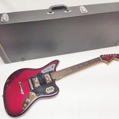 Fender Japan Jaguar Special JGS GRB Gunmetal Red Burst Electric Guitar Made in Japan, j4069 for sale