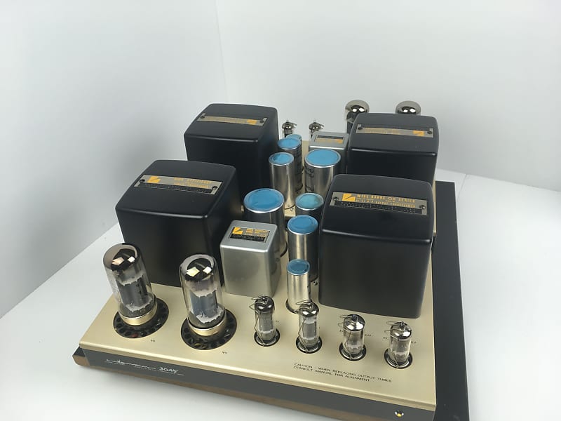 Luxman MB-3045 Tube Monoblock Amplifier Pair | Reverb