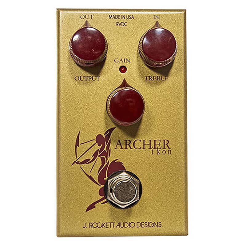 J. Rockett Audio Designs Archer-Ikon Booster Guitar Effect Pedal DEMO image 1