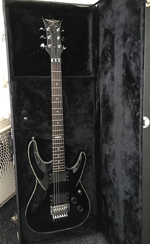 ギター DBZ Guitars BARCHETTA EM-FR EMG Floyd Barchetta STE FR Elite Black — Diamond Guitars