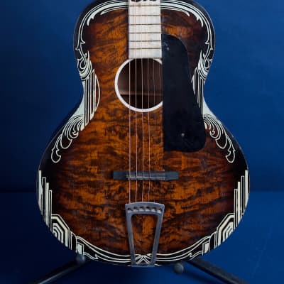 SS Maxwell Art Deco Parlor Guitar 1933-1938 image 3