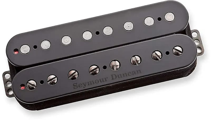 Seymour Duncan 11102-21-P-Blk-8Str Distortion 8-String Black Guitar Bridge Pickup image 1