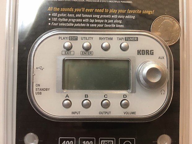 Korg Toneworks Pandora PX Mini Guitar Personal Multi Effects
