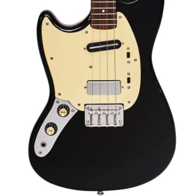 Eastwood Warren Ellis Tenor Baritone 2P LH Bolt-on Neck 4-String Electric Guitar For Lefty Players image 6