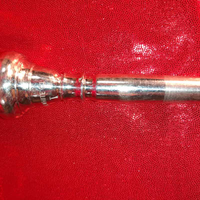 H. N. White Co. "T" Model Vintage Silverplated Trumpet Mouthpiece image 4