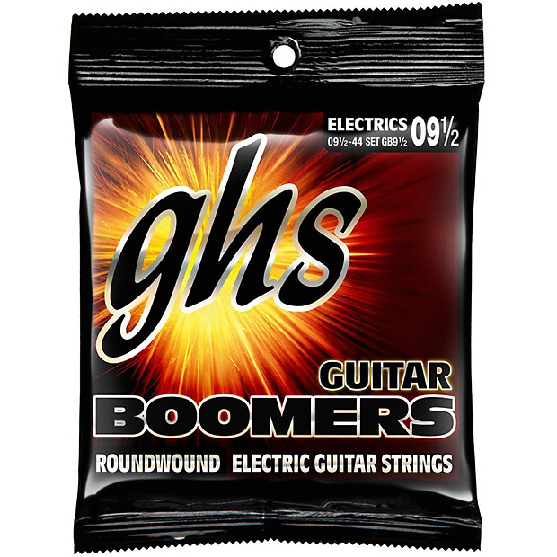 GHS GB912 Boomer Electric Guitar Strings - Extra Light (9.5-44) image 1