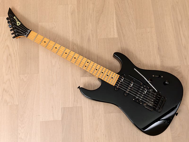 1990s Charvel by Jackson DK-065-SSH Vintage Superstrat Black