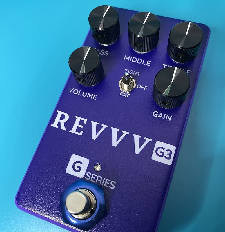 REVVV G3 Purple Channel Distortion 2022 - Blue, based on Revv G3