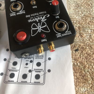 ギター Fodera Private Practice Amp Fodera Private Practice Amp Compact Guitar Headphone Input