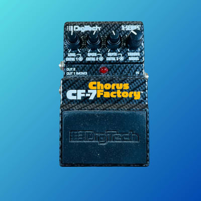 【美品】DigiTech CF-7 Chorus Factory コーラス DigiTech CF7 Chorus Factory Pedal | zZounds