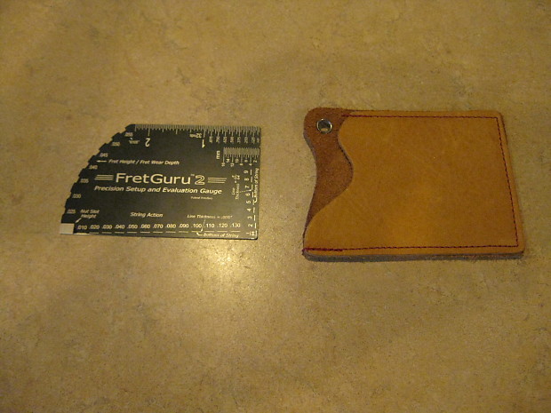 FretGuru 2 Precision 8 in 1 Guitar String Action Gauge Fret Rocker Setup and Evaluation Pro Luthier
