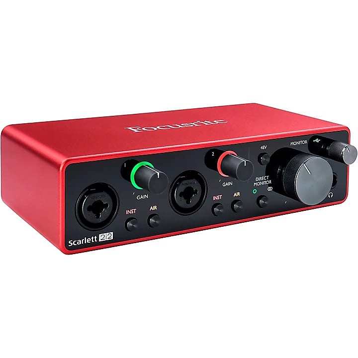 Focusrite SCARLETTSOLO-4G Scarlett Solo 4th Gen Audio Interface – Easy  Music Center