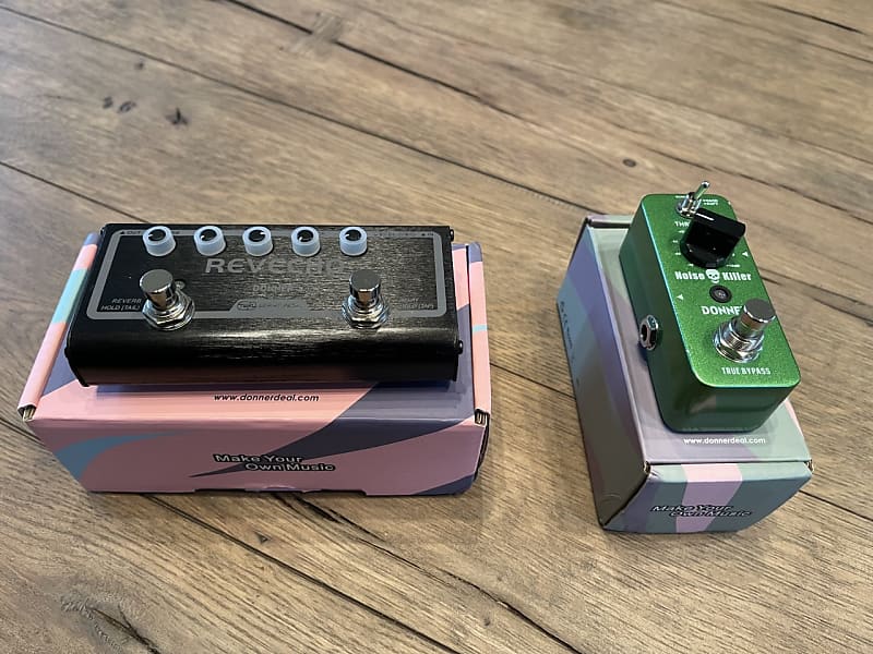 Donner Revecho & Noise Killer 2020 Black & Green Reverb