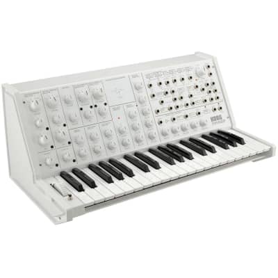 Korg MS-20 FS Monophonic Analog Synthesizer, 2 Oscillators, 37 Mini-Keys, White image 6