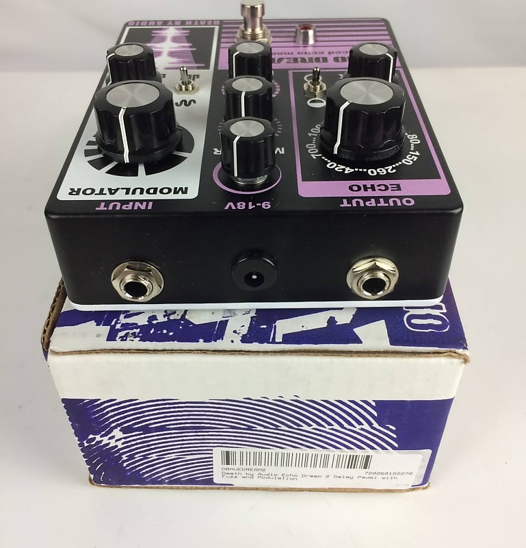 Death by Audio Echo Dream 2 Delay/Fuzz/Modulation Pedal | Reverb