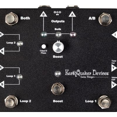 EarthQuaker Devices Swiss Things Pedalboard Reconciler Effects Pedal image 1