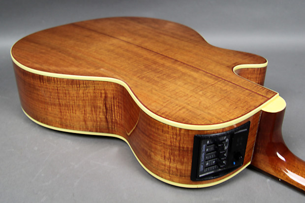 Takamine LTD 1992 Koa Acoustic Electric Cutaway Guitar Natural Japan w OHSC 1992 Natural