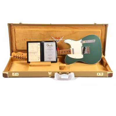 Fender Custom Shop 1959 Telecaster Custom Relic Aged Sherwood Green Metallic (Serial #CZ577755) image 9