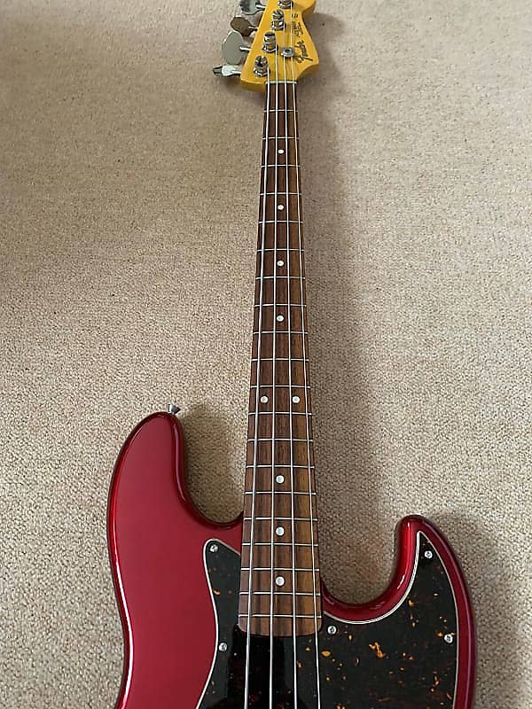 Fender Jazz Bass Made in Japan 1984-7. Candy Apple Red | Reverb